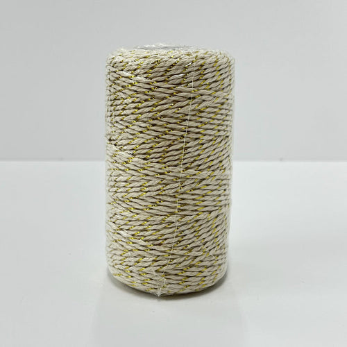 Cream/Gold Bakers Twine