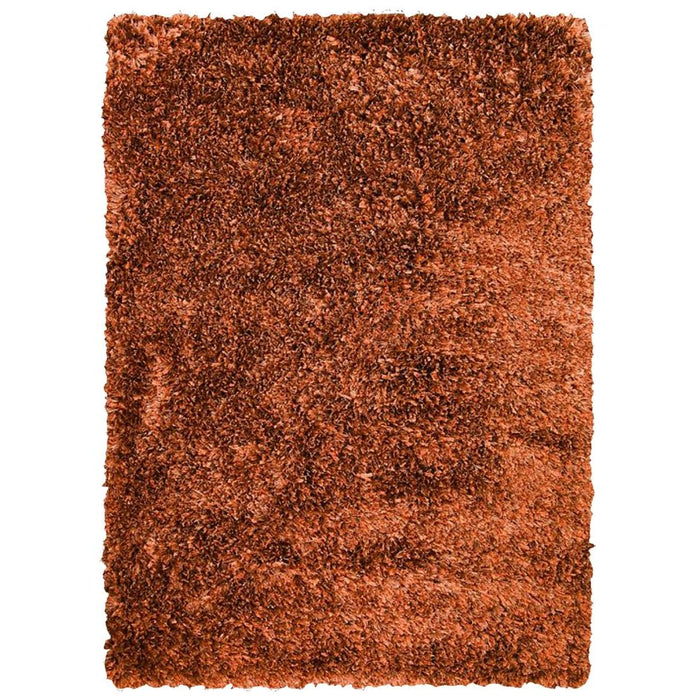 Decorative Shag Area Rug - Rust - 8' x 11' - Wichita Home Outlet