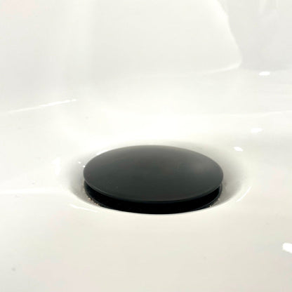 Eliseo Ricci Press Top Bath Waste & Overflow - Black