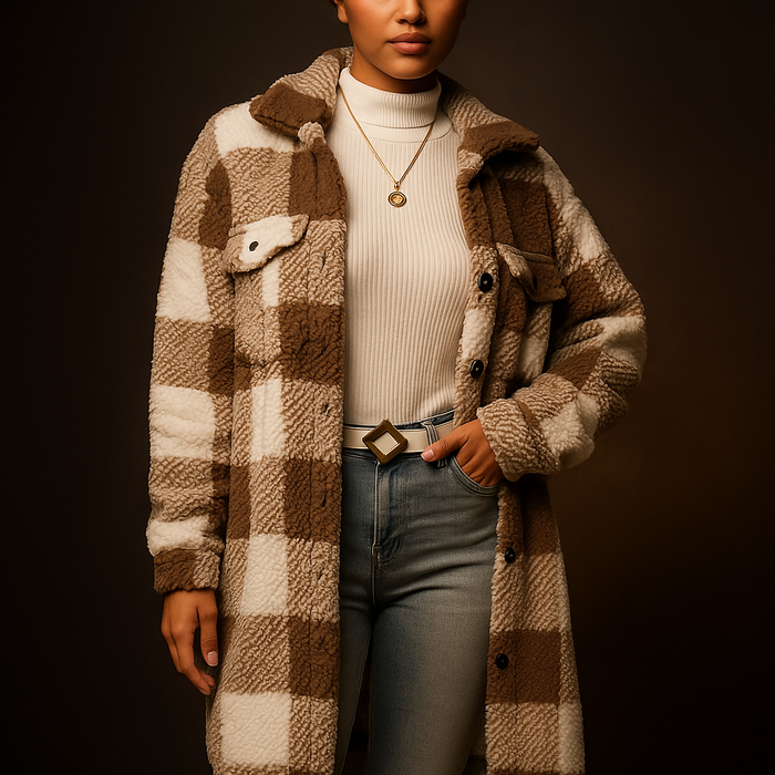 Eliza Fleece Overcoat
