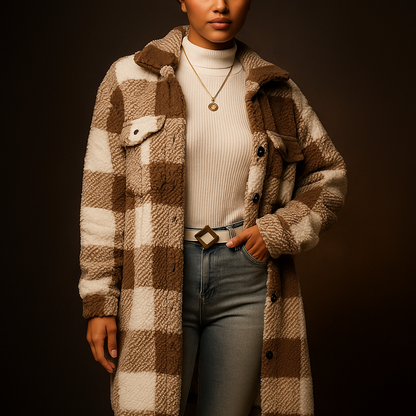 Eliza Fleece Overcoat