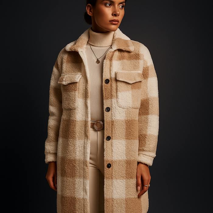Eliza Fleece Overcoat