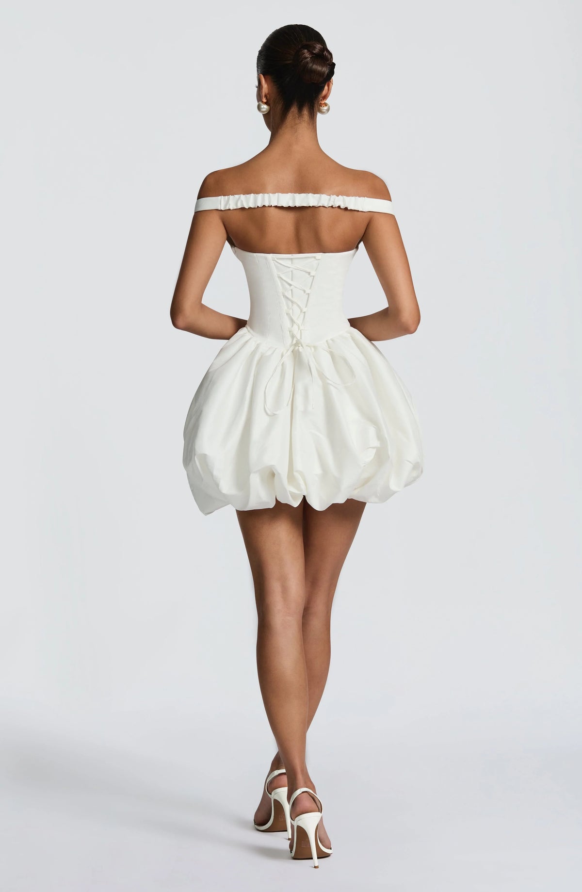 Eileen Mini Dress - Ivory