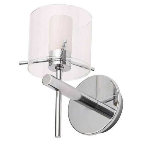 Forum Spa SPA-31725-CHR Gene Cylinder Single LED Wall Light - Chrome