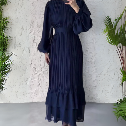 Francesca - Pleated Elegant Dress