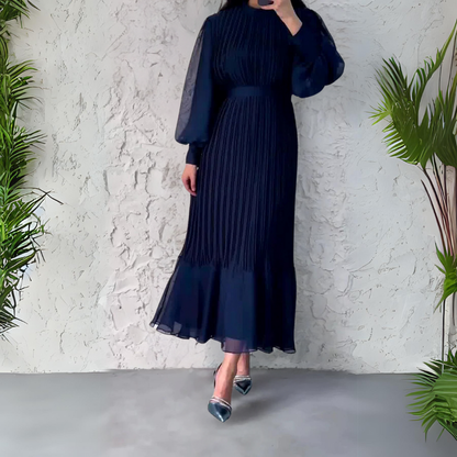 Francesca - Pleated Elegant Dress