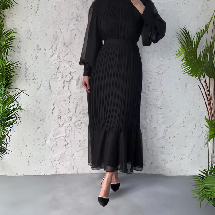 Francesca - Pleated Elegant Dress