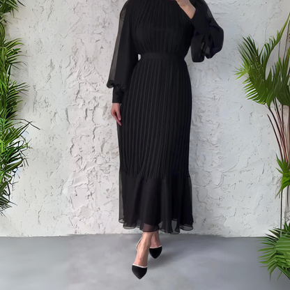 Francesca - Pleated Elegant Dress