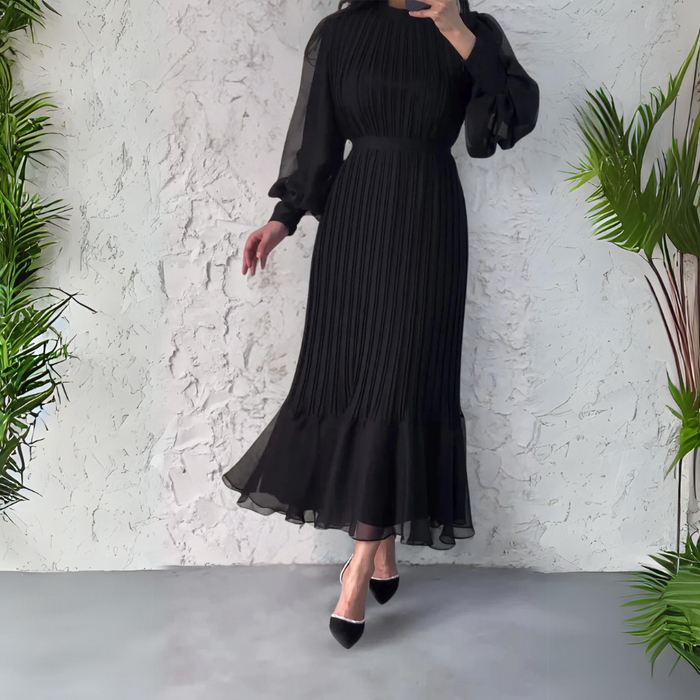 Francesca - Pleated Elegant Dress