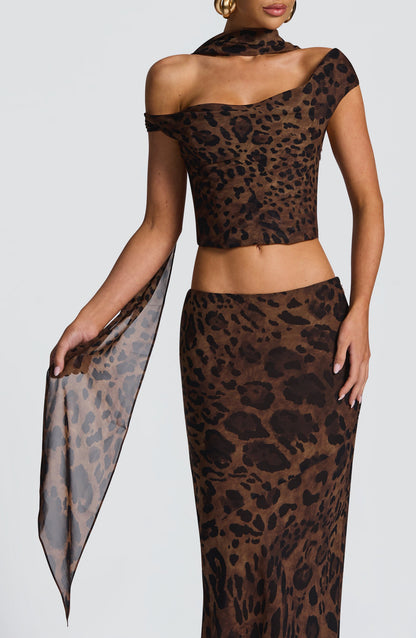 Freda Scarf - Leopard Print