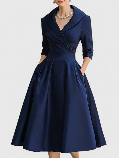 Gillian - Elegant Midi Dress