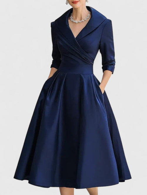 Gillian - Elegant Midi Dress