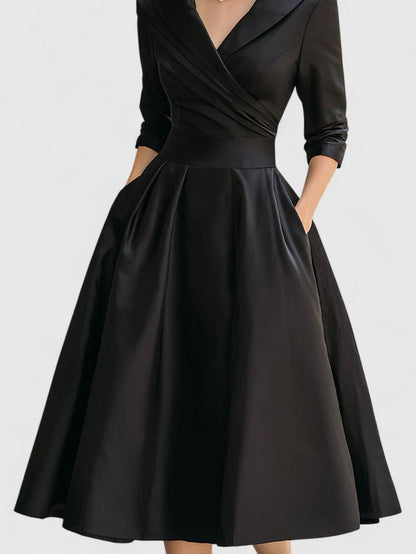 Gillian - Elegant Midi Dress