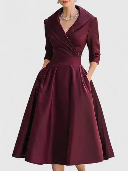 Gillian - Elegant Midi Dress