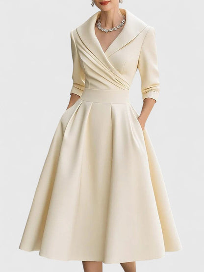 Gillian - Elegant Midi Dress