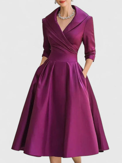 Gillian - Elegant Midi Dress