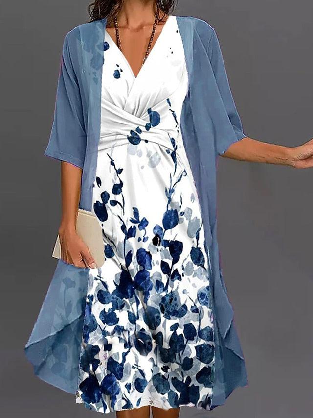 Gwen - Flowy Wrap Dress