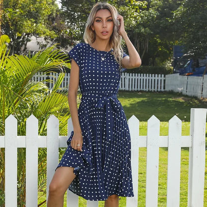 Heather - Polka Bloom Dress