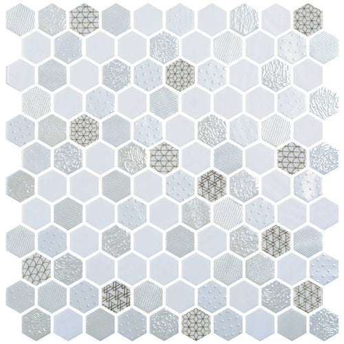 Hex Lynx 30.1 x 29.0cm Mosaic Sheet