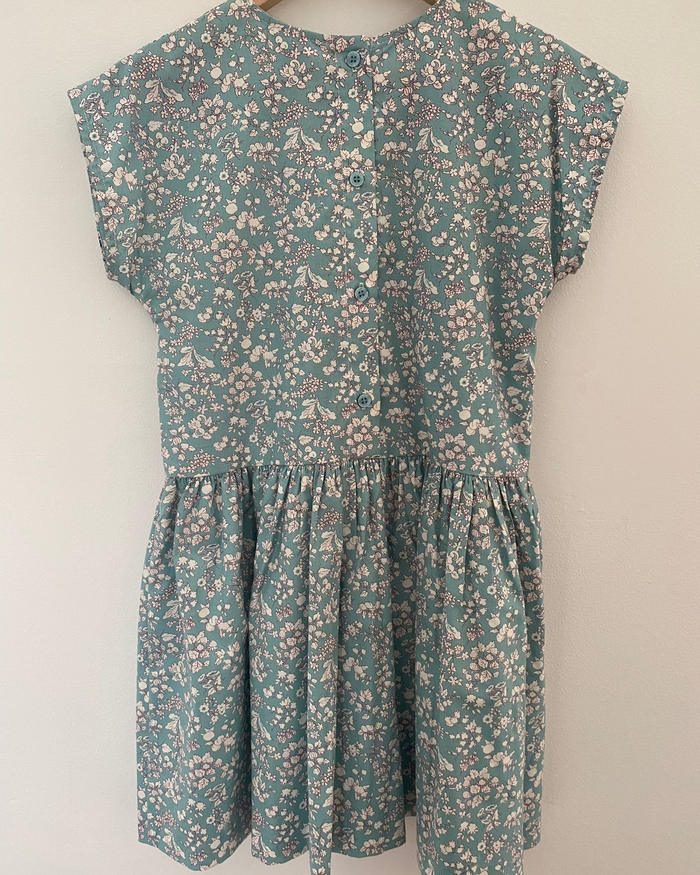 Pretty Wild Kids Maggie Patch Dress Fruit Silhouette