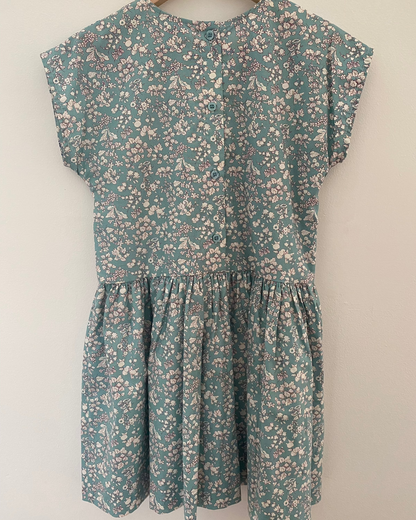 Pretty Wild Kids Maggie Patch Dress Fruit Silhouette