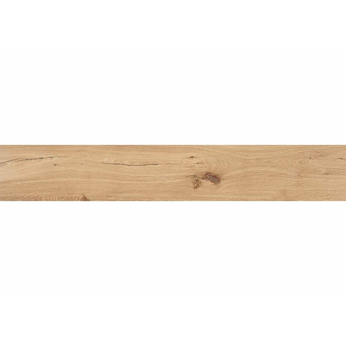 Indiana Roble 20 x 120cm Rectified Wood Effect Porcelain Floor Tile - 1.2 sqm perbox