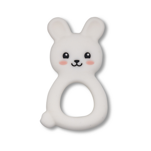 Jellystone Jellies Bunny Teether -Soft Grey