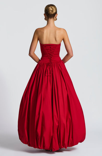Jillian Maxi Dress - Red