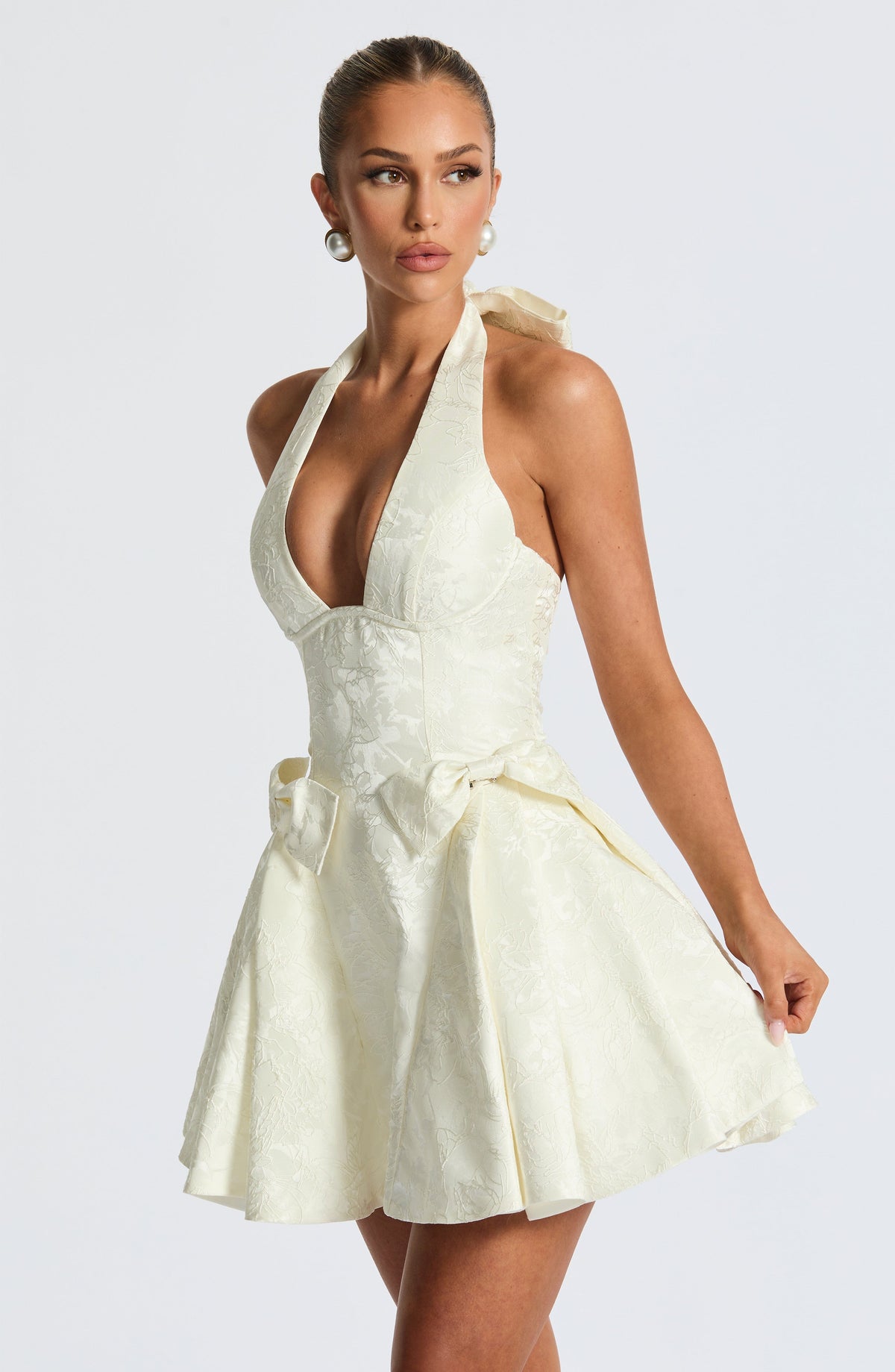 Jocelyn Mini Dress - Ivory