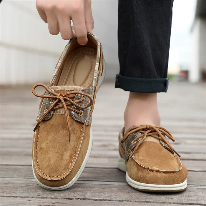 Julian Suede Boat Shoes