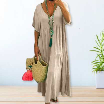 Juliet | Cotton Linen Dress