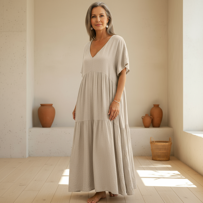 Juliet | Cotton Linen Dress