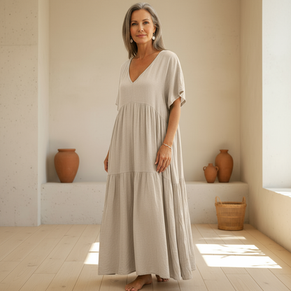 Juliet | Cotton Linen Dress