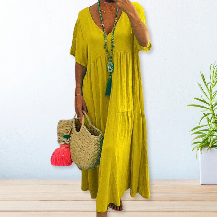 Juliet | Cotton Linen Dress