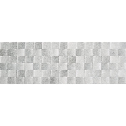 Kalos Rel Grey 33 x 100cm Ceramic Wall Tile - 1.33sqm perbox