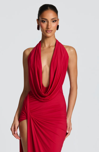 Kingsley Maxi Dress - Red