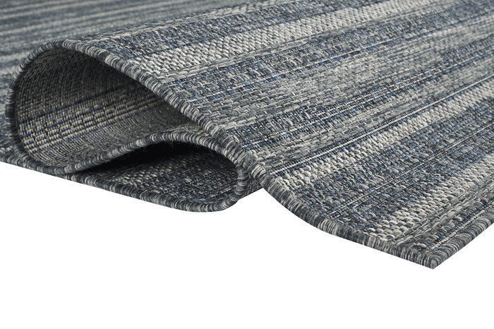 Knots 961 Area Rug - 5' x 7' - Denim - Wichita Home Outlet
