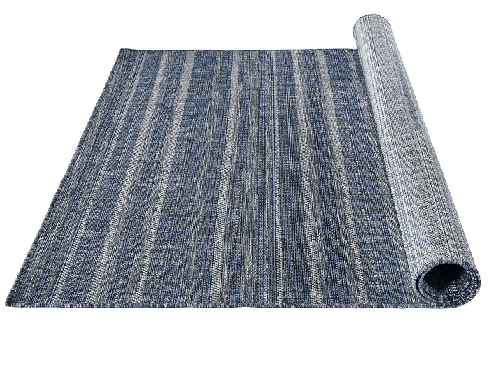 Knots 961 Area Rug - 5' x 7' - Denim - Wichita Home Outlet