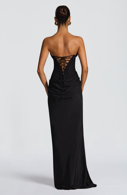 Liora Maxi Dress - Black