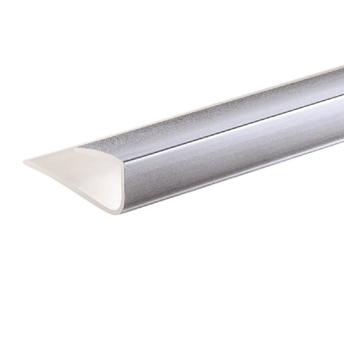 Lusso Panel Essentials 5mm U Trim Silver - 2700mm