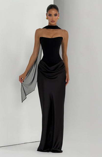 Maggie Maxi Dress - Black