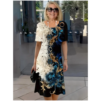 Millie - Printed Relaxed Dress