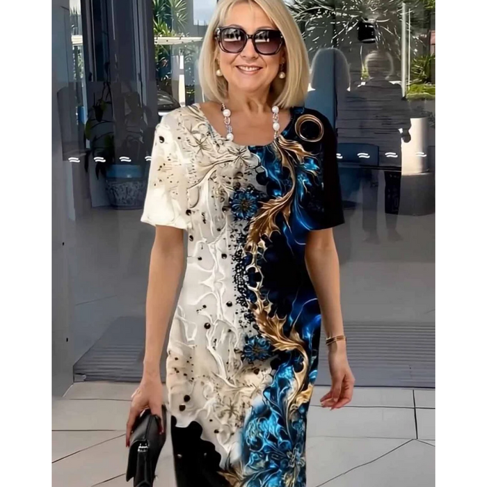 Millie - Printed Relaxed Dress