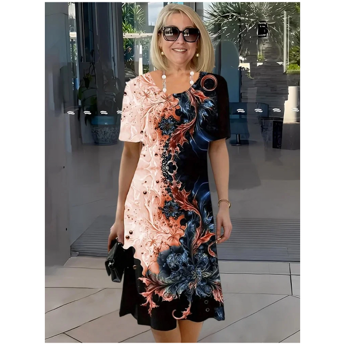Millie - Printed Relaxed Dress