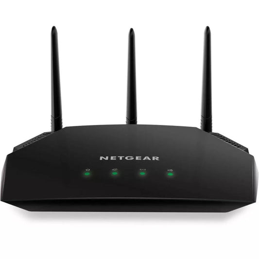 NetGear AC1750 Smart WiFi Router - 802.11 AC Dual Band Gigabit - Black (R6350 - 100NAS) - Wichita Home Outlet