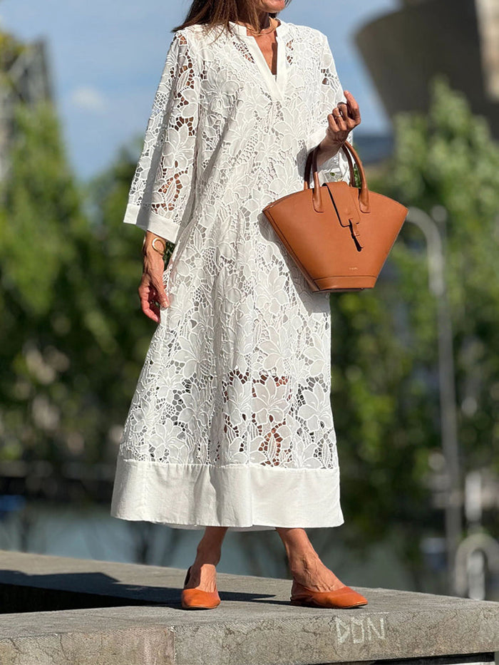 Polly - Comfy Lace Dress