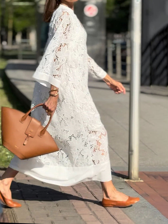 Polly - Comfy Lace Dress