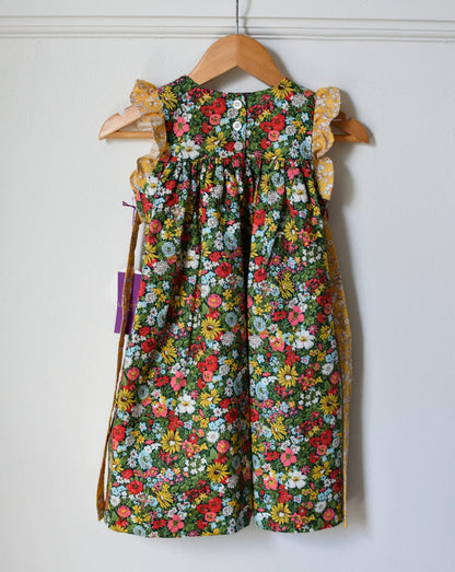 Pretty Wild Tia Contrast Dress Flower Show