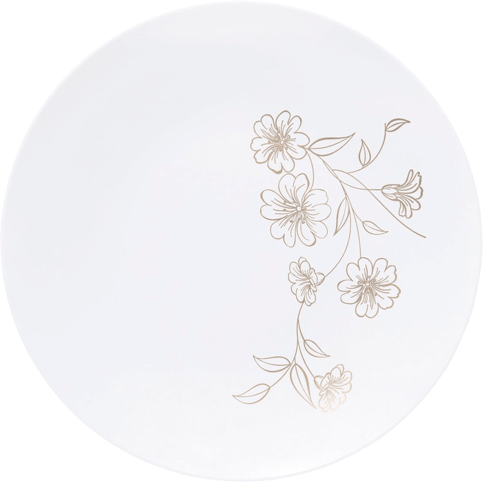 Primrose Disposable 9” Plastic Plates - 30-Pack - Wichita Home Outlet