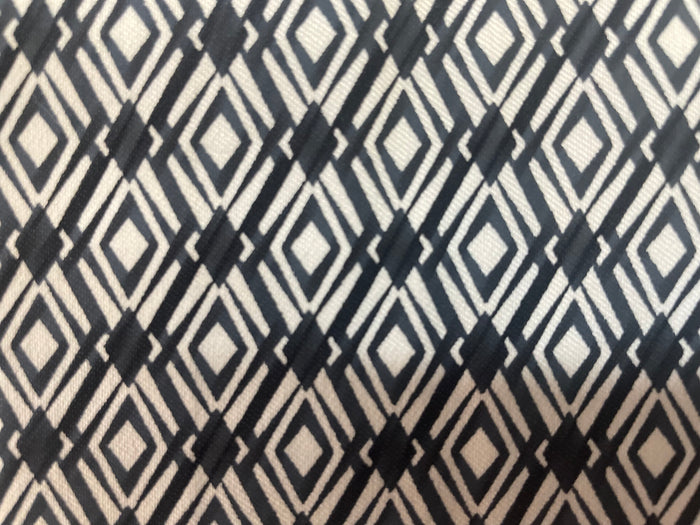 Printed Stretch Rayon Spandex - Twill Triangle